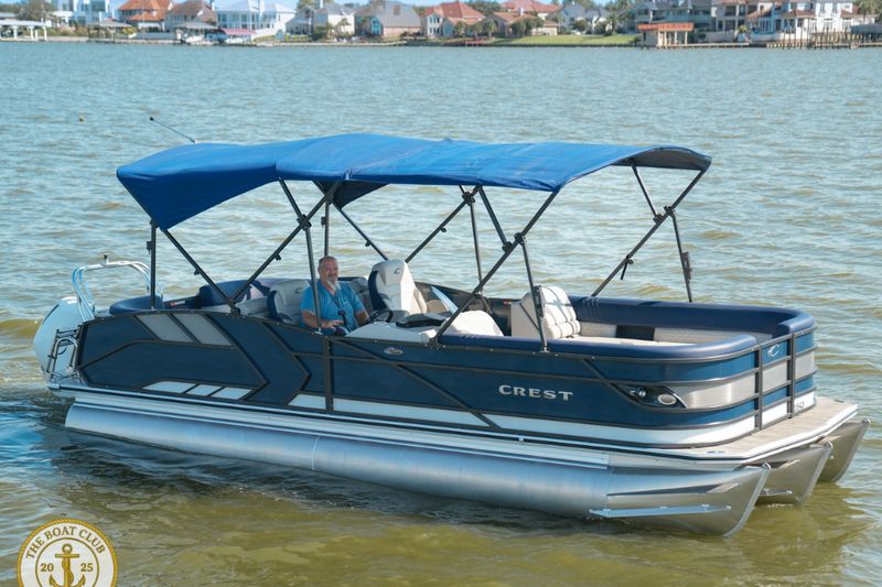 2024 Crest Caribbean LX 250 SLC — Dark Blue